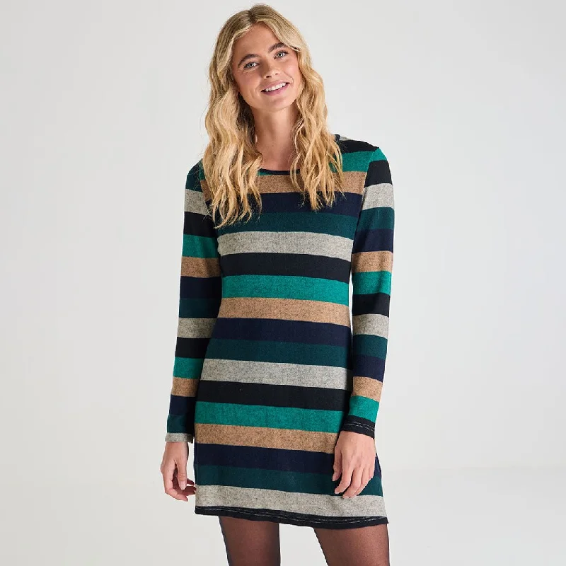 Dresses for timeless style-Ladies Knitted Dress