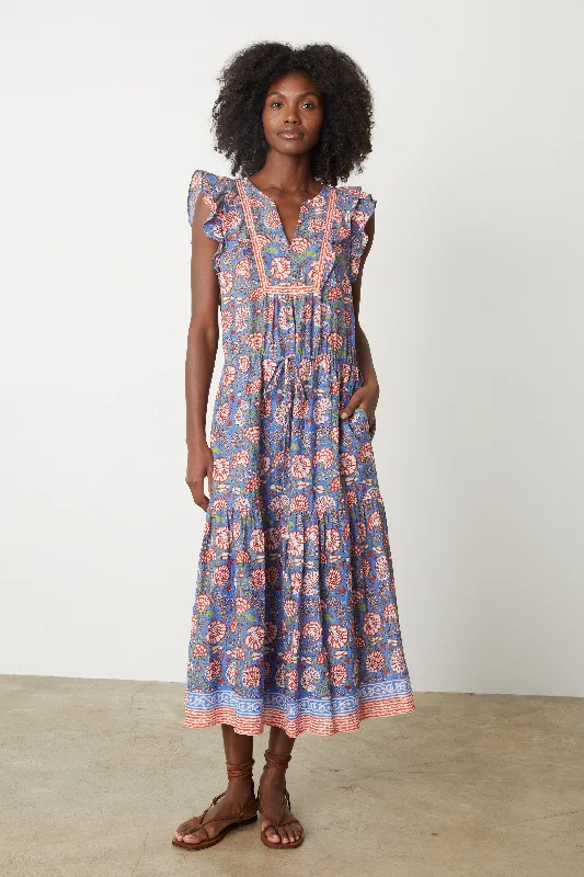 Dresses for cultural events-ROSALIA PRINTED DRESS