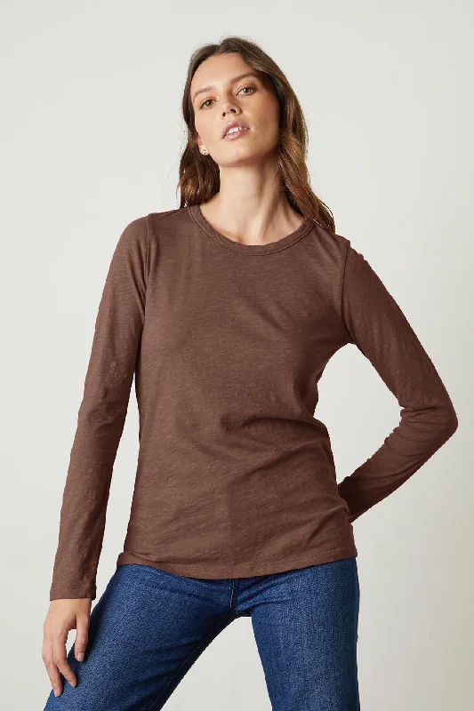 Tips for growing a small business-LIZZIE ORIGINAL SLUB LONG SLEEVE TEE