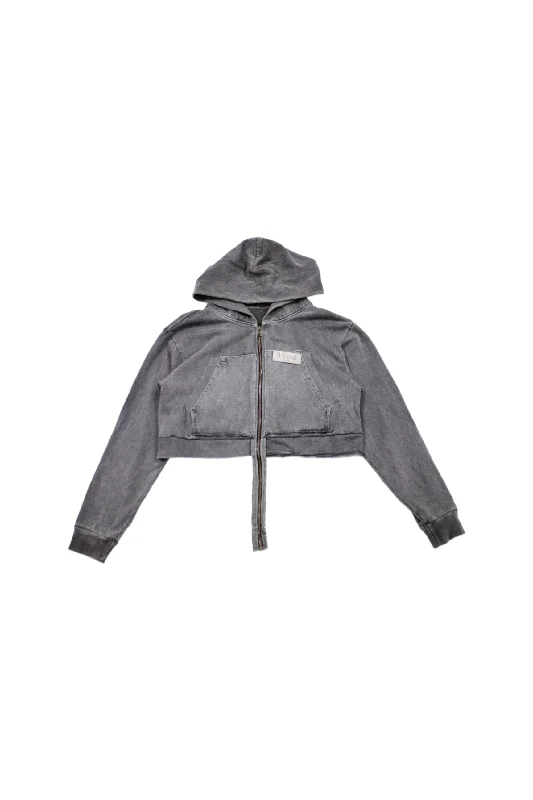 Hoodies & Sweatshirts outdoor sports-Tenwi - Cropped Hoodie