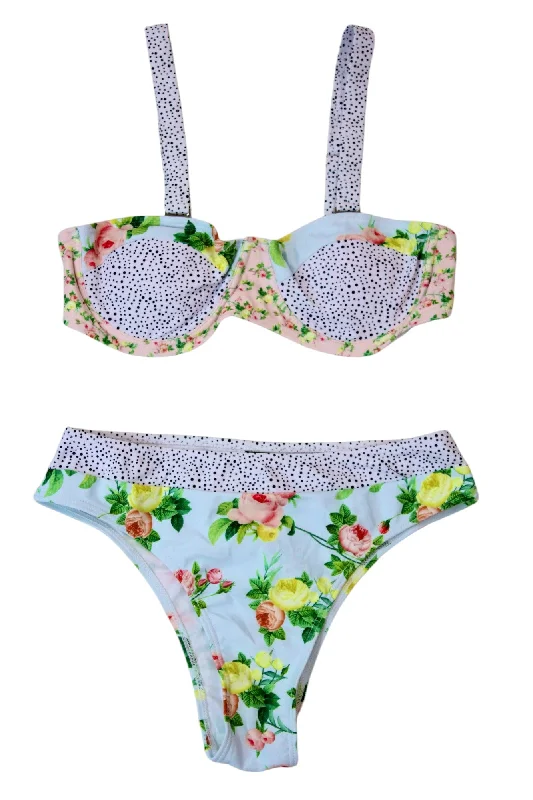 Swimwear custom-Cider - Contrast Pattern Bikini