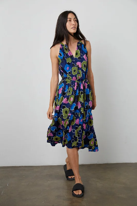 Dresses for ombre effect-MARLOWE PRINTED MAXI DRESS