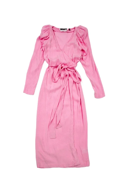 Dresses for beach ceremonies-Rotate by Birger Christensen - Wrap Dress