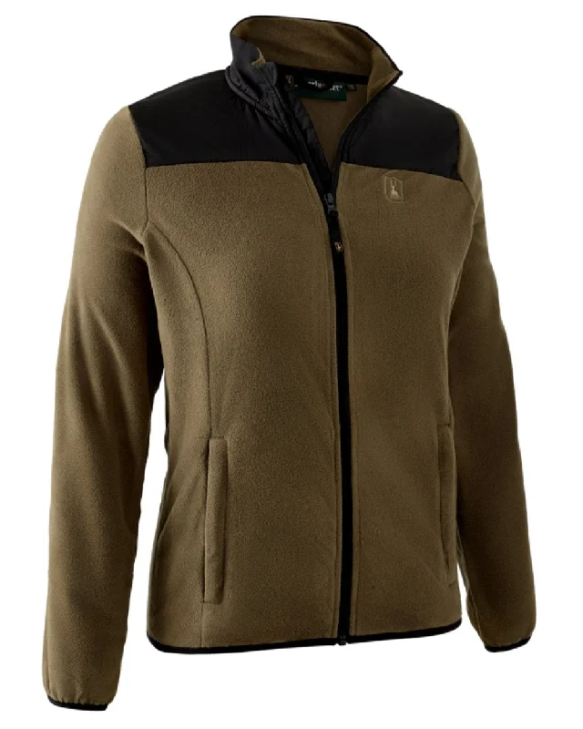 Jackets with zippered-Deerhunter Lady Northward Fleece Jacket