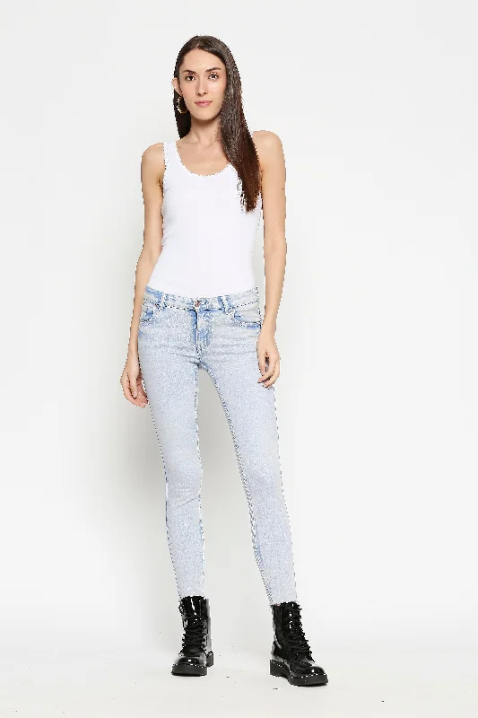 Bottoms for stylish comfort-Bromo Acid Amelia Skinny Jeans