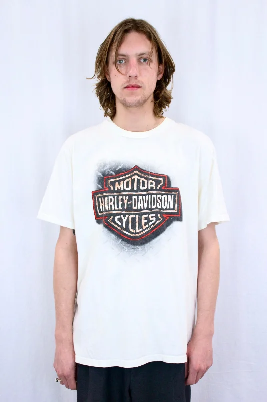 How to care for curly hair-Orlando Harley Davidson Tee