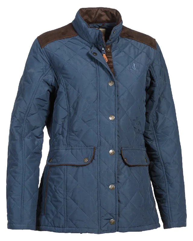 Jackets with breathable-Percussion Ladies Edinburgh Quilted Jacket