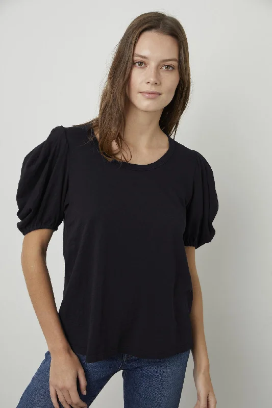 Investment strategies for beginners-KIERA PUFF SLEEVE TEE