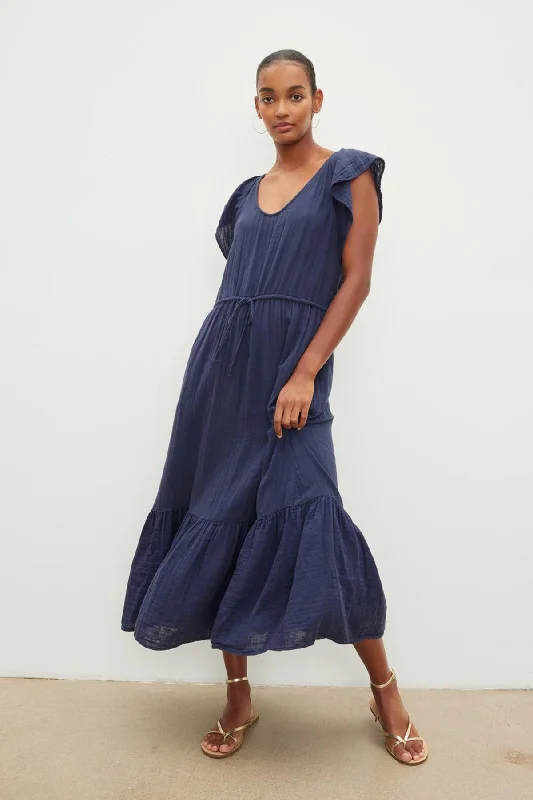 Dresses for seasonal sales-ADALYN COTTON GAUZE TIERED DRESS