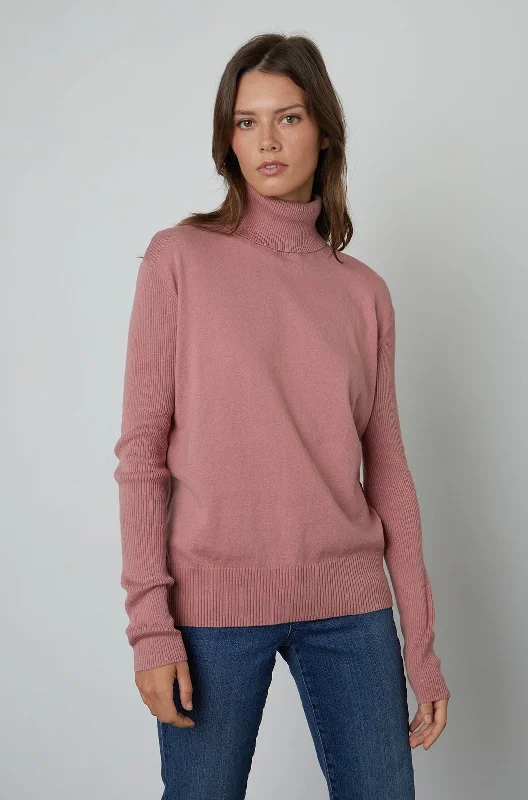 Sweaters for debates-RENNY TURTLENECK SWEATER