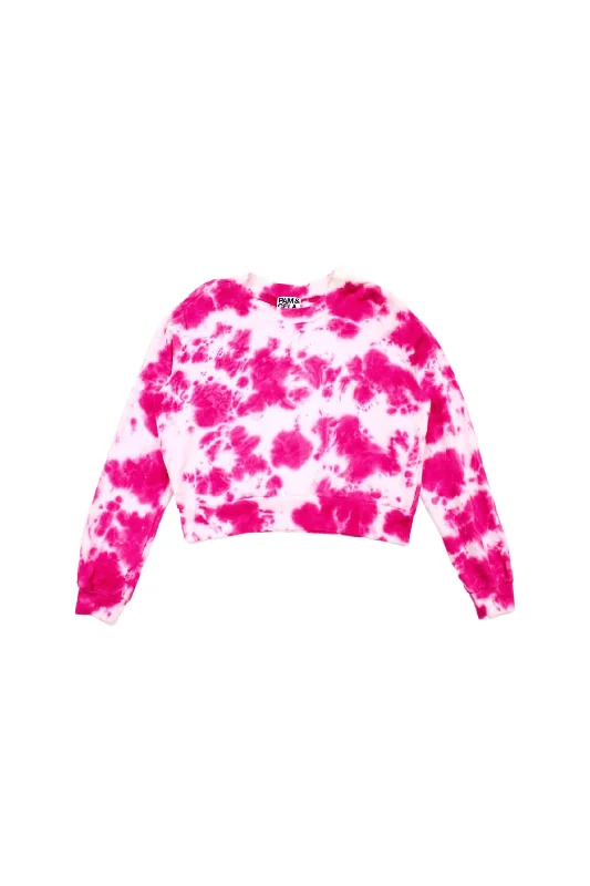 Hoodies & Sweatshirts camo print-Pam & Gela - Tie Dye Sweatshirt