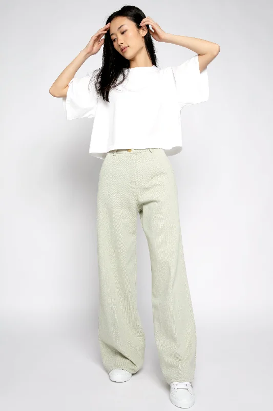 Bottoms for unique fit-Trouser Pant in Agave