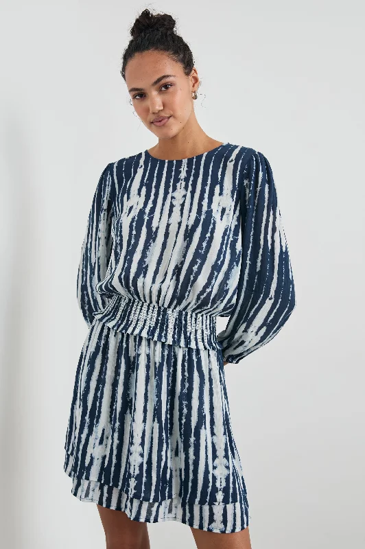 Dresses for Kwanzaa-INEZ DRESS - INDIGO NILE