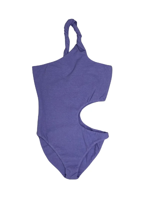 Swimwear for one time use-Swirl One Piece Swimsuit - Lilac