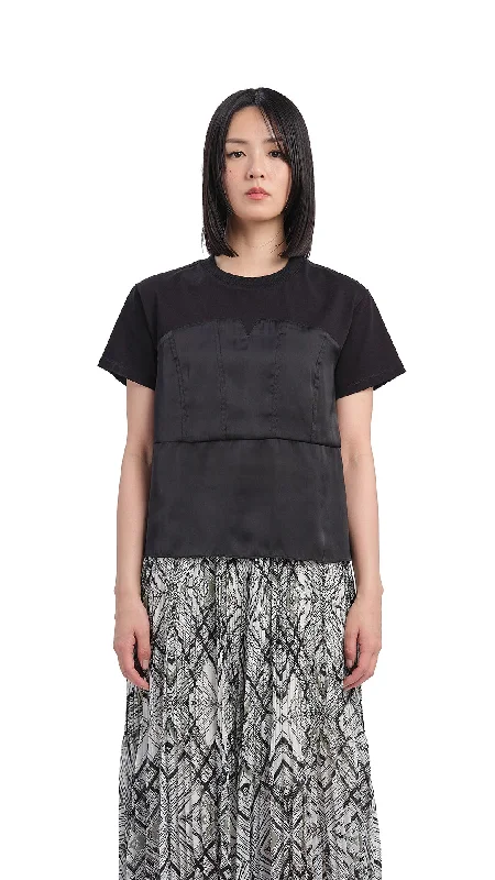 Women's Clothing new arrivals-Kirtled T-Shirt