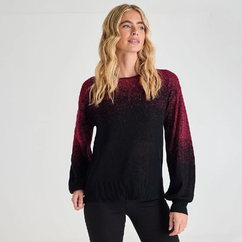 Sweaters for retreats-Ladies Lurex Jumper