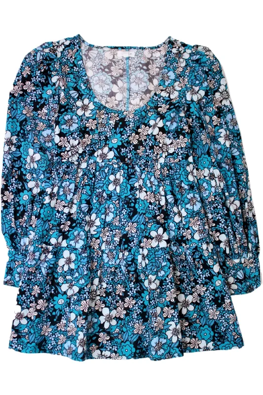 Dresses for fair trade-Rahi - Graphic Floral Mini Dress