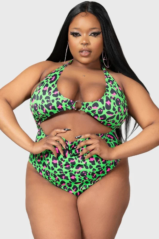 Swimwear for runway-Animal Swimsuit [PLUS]