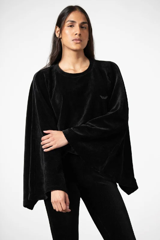 Best online shopping deals-Ghastly Dreams Batwing Top