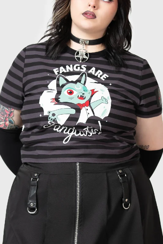 Top tips for better sleep-Fangtasy Crop Top [PLUS]