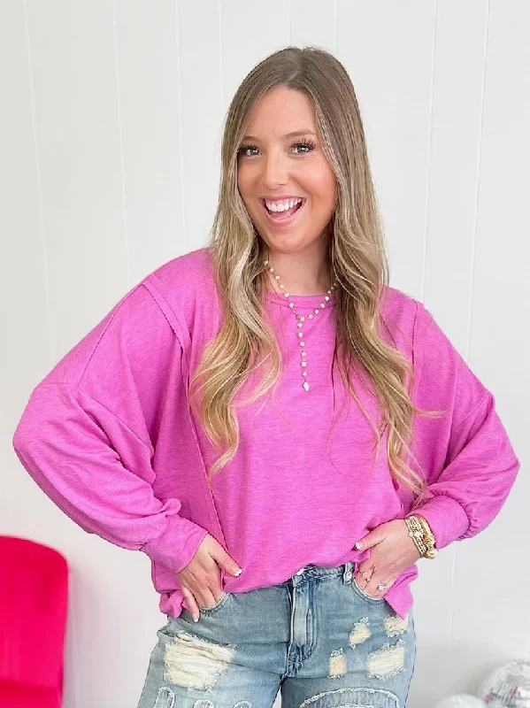 How to improve grammar-Soft and Lovely Pink Top (Also in Plus)