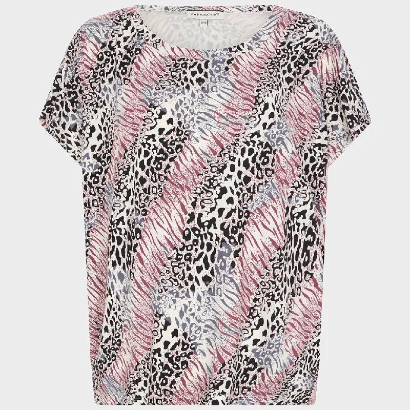 Best fitness programs for beginners-Ladies Leopard Printed Top