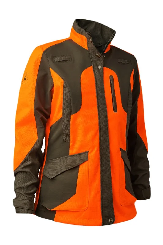 Jackets with waterproofing-Deerhunter Lady Ann Extreme Jacket