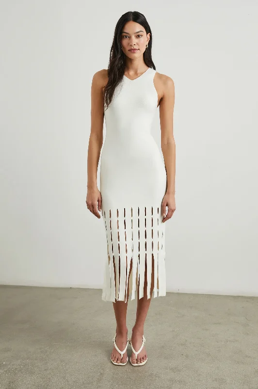 Dresses for Halloween-KAIA DRESS - WHITE