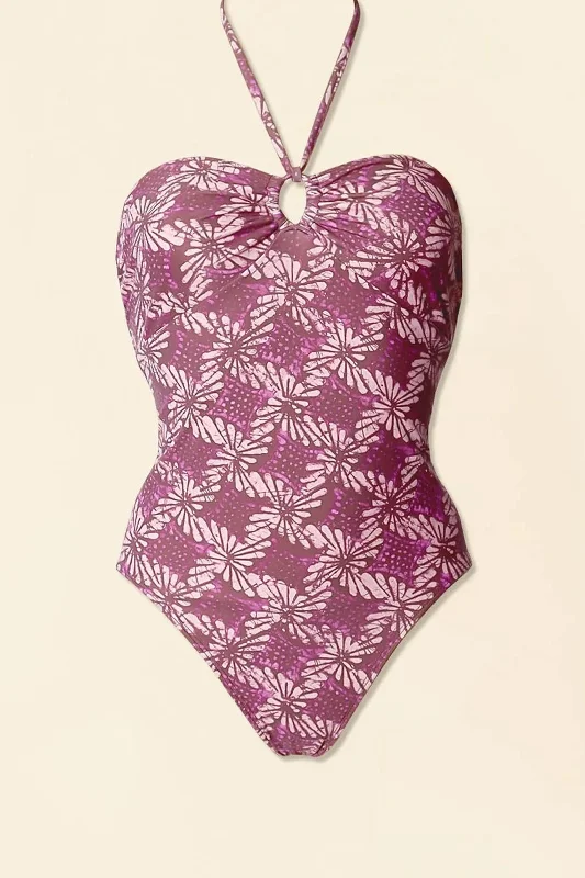 Swimwear for unstructured-Xirena Analyse Onepiece in Mulberry Petal