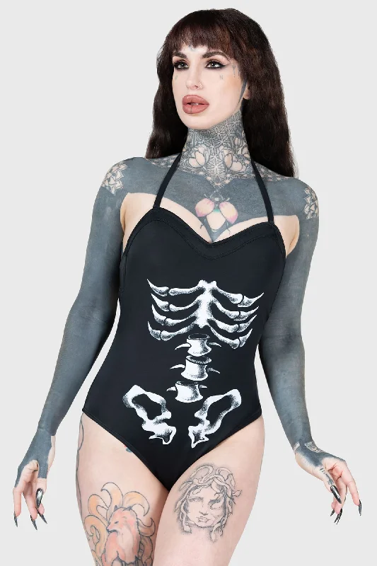 Swimwear for birthdays-Show Your Bones Swimsuit