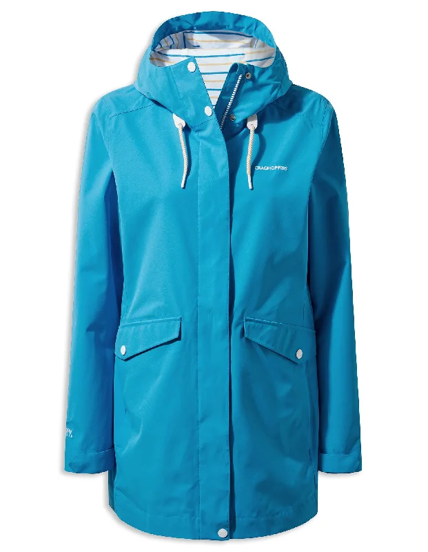 Jackets in emerald-Craghoppers Salia Mid Length Waterproof Jacket