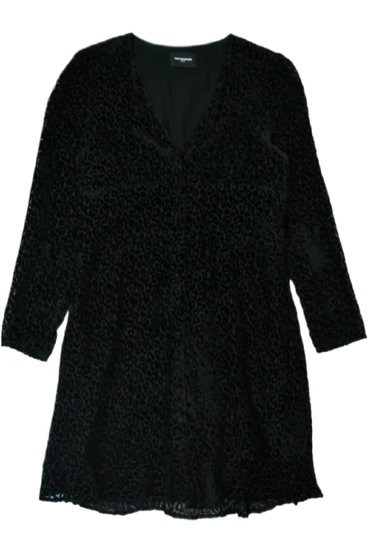 Dresses for clearance sales-The Kooples - Burnout Velvet Dress