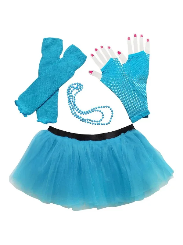 How to buy a used car-80s Costume for Teens or Women in Neon Blue with Tutu & Accessories