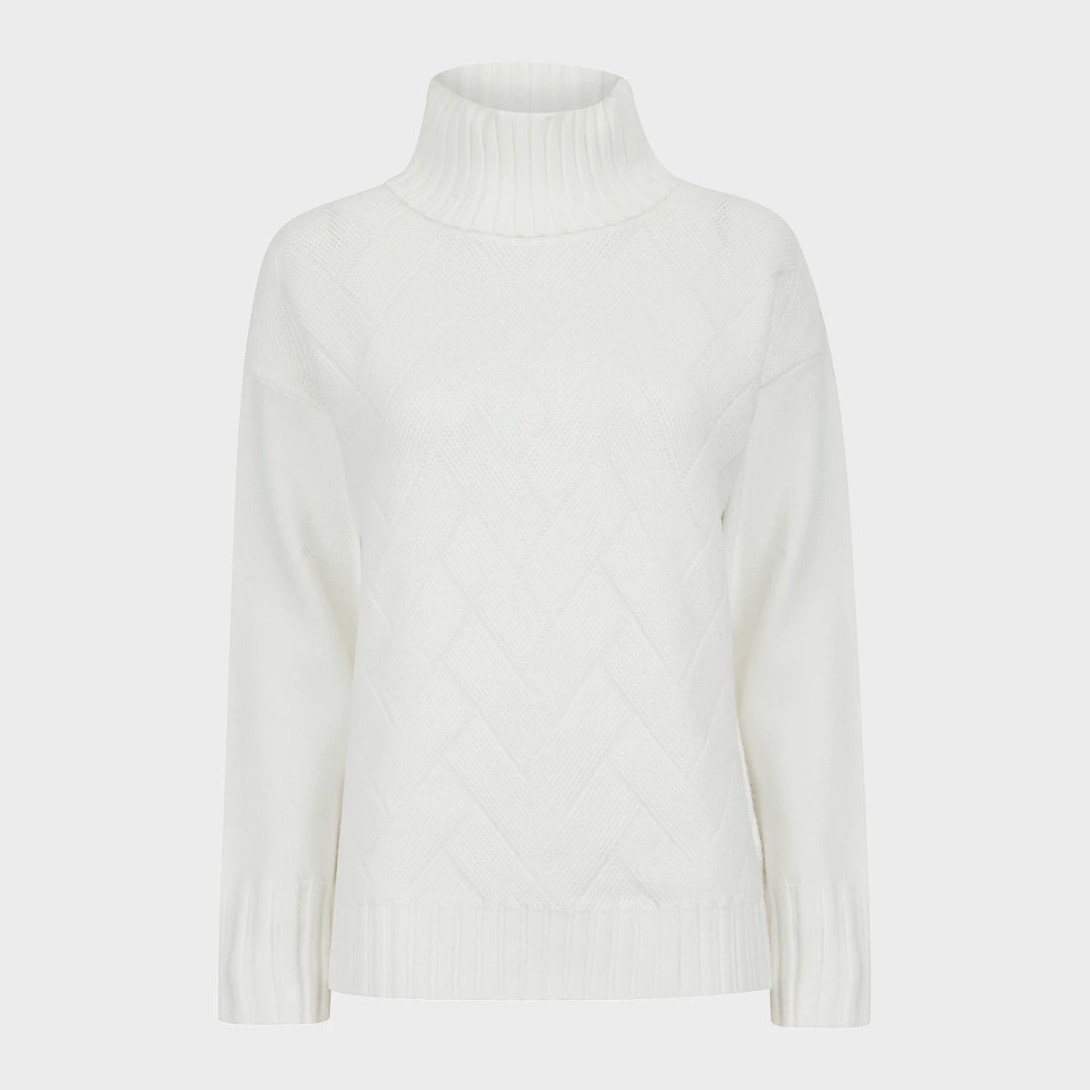 Sweaters for team events-Ladies Roll Neck Jumper