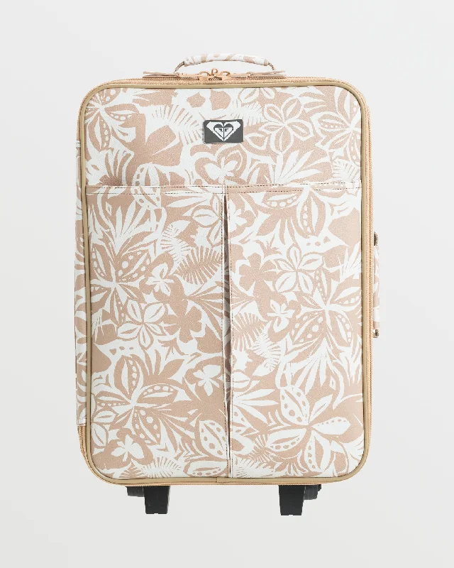 Swimwear for coordinated-Dreamy Day Wheeled Suitcase - Ginger Root Suntrip Swim