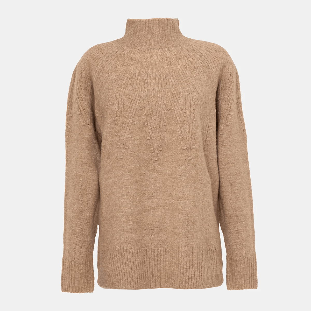 Sweaters for lectures-Ladies Turtle Neck Jumper