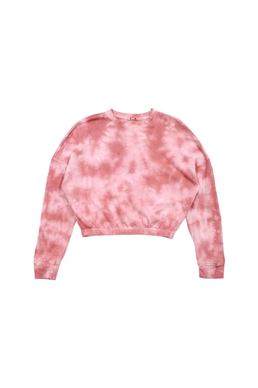 Hoodies & Sweatshirts hunting-Garage - Tie Dye Crop Sweatshirt