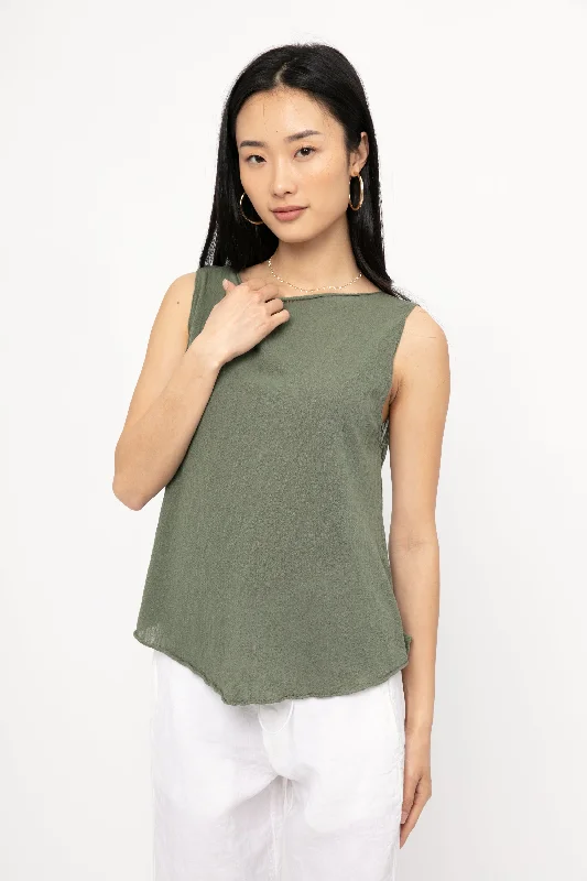 Top graphic design software-Tank Top in Green