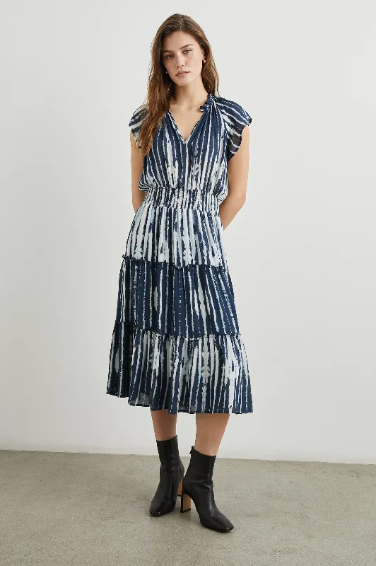 Dresses for Hanukkah-AMELLIA DRESS - INDIGO NILE