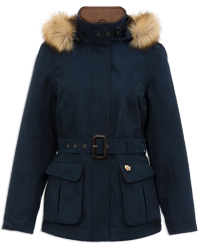 Jackets for casual-Alan Paine Berwick Jacket with Faux Fur Trim