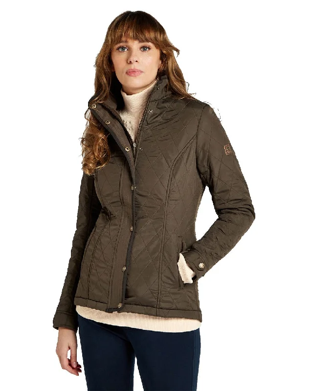 Jackets in sky-blue-Dubarry Camlodge Quilted Jacket