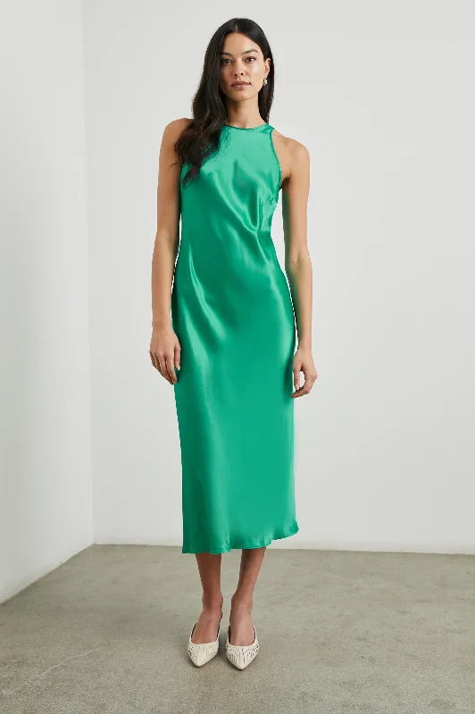 Dresses for capsule wardrobe-SOLENE DRESS - JADE