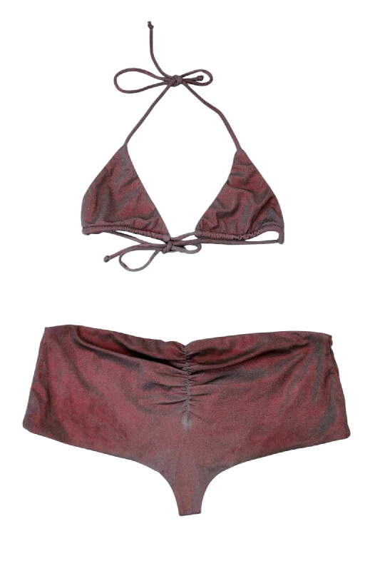 Swimwear for vacation theme-Laraque NYC - Shimmer Bikini Set