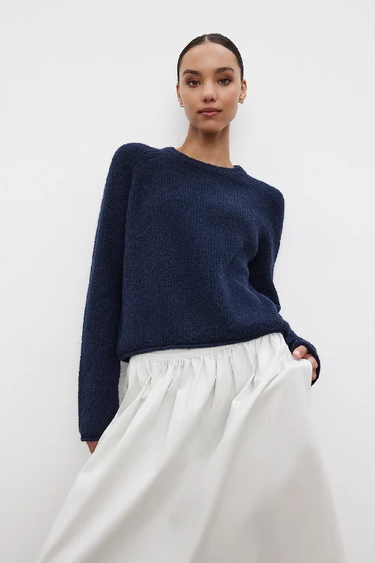 Sweaters with draped cuffs-GIGI SWEATER