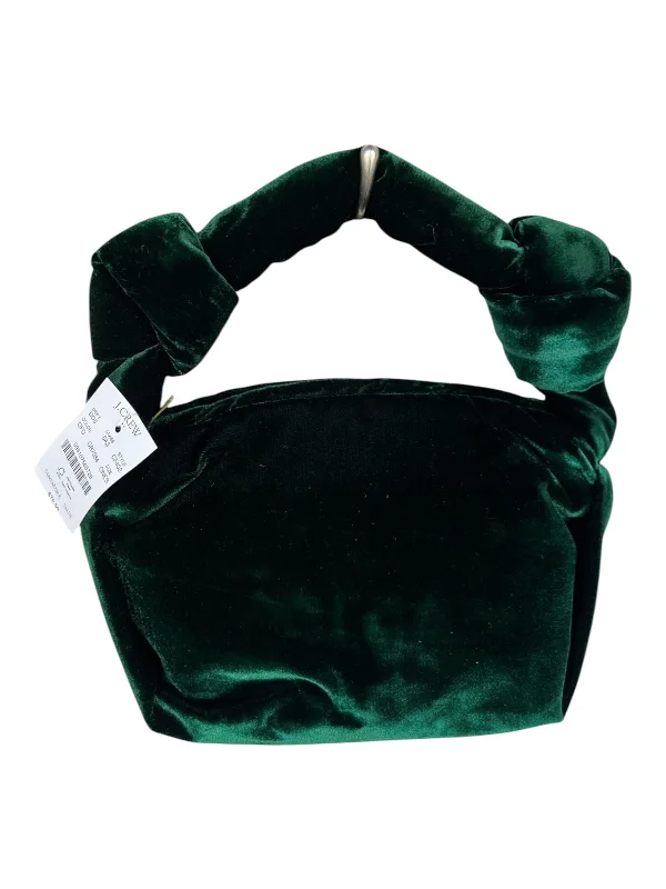 How to master photography basics-J. Crew Forest Green Velvet Top Handle Bag