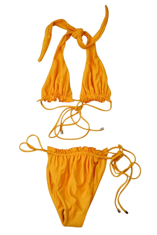 Swimwear for solo theme-Janthee - Gather Bikini Set