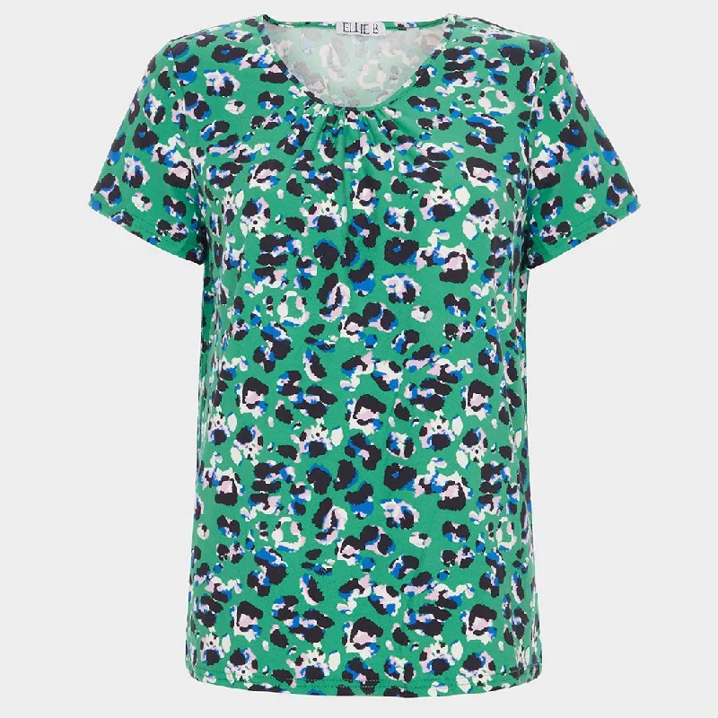 Best apps for planning-Ladies V Neck Printed Top